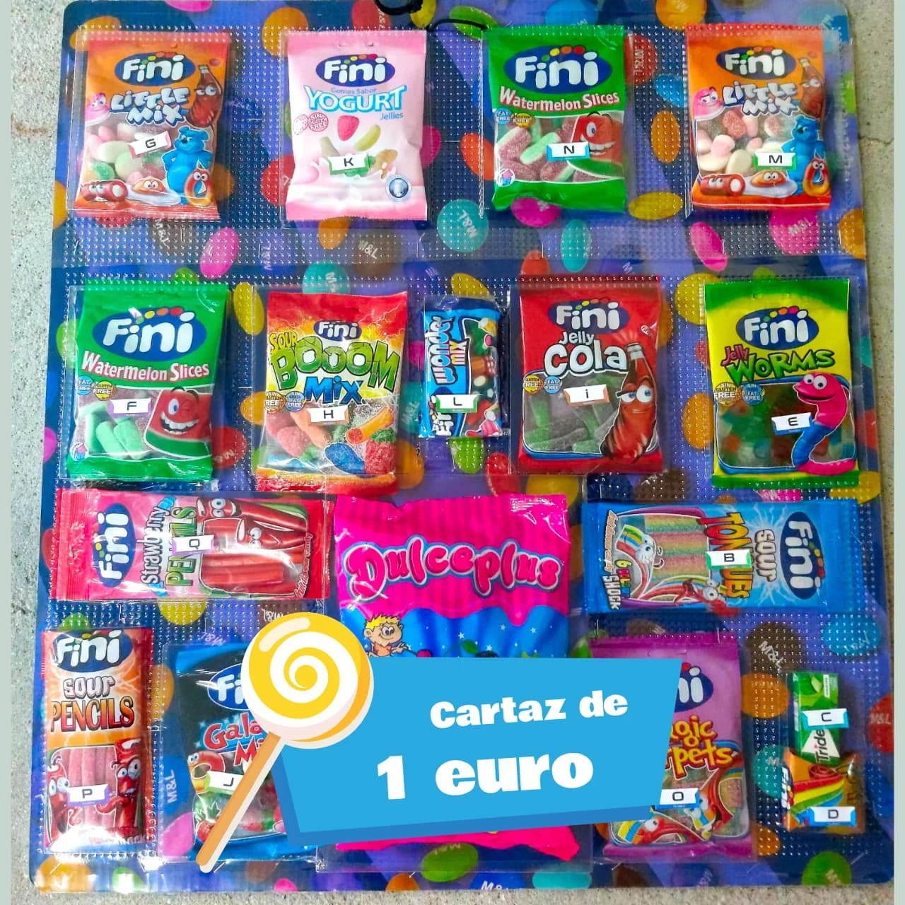 Cartaz de Gomas — Modelo 1